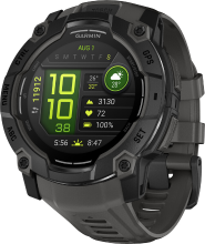 Garmin Instinct 3   AMOLED   Smartwatch   50 mm   Zwart