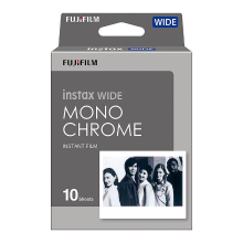 Fujifilm Instax Wide camerafilm Monochroom 10 vellen