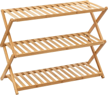 5Five Bamboe schoenenrek Sicela   9 paar, naturel, 70,5 x 28,5 x 52,5 cm
