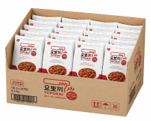 YOUNGPOONG Yopokki Hot and Spicy Tteokbokki 120 g x 20 stuks