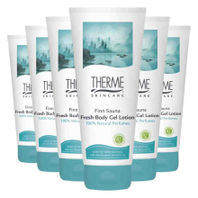 6X Therme Finn Sauna Fresh Body Gel Lotion 200 ml