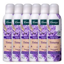 6X Kneipp Douche Foam Relaxing 200 ml