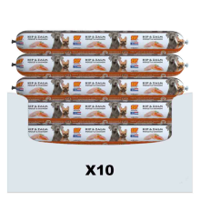 10X BF Petfood Vleesvoeding Zalm 800 gr