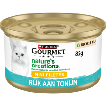 Gourmet Nature's Creations Kattenvoer Nat Tonijn 85 gr