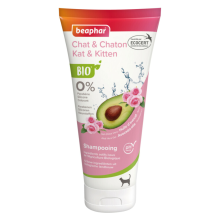 3X Beaphar Bio Shampoo Tube Kat Kitten 200 ml