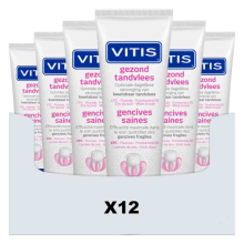 12X Vitis Tandpasta Gezond Tandvlees 75 ml