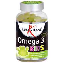 3X Lucovitaal Gummies Omega 3 Kids 60 Gummies