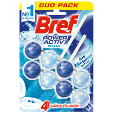 Bref Toiletblok Power Active Ocean 2 stuks