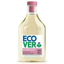 6X Ecover Wasmiddel Wol en fijn 22 Wasbeurten 1 liter