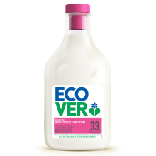 6X Ecover Wasverzachter Appelbloesem & Amandel 33 Wasbeurten 1 liter