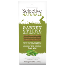 4X Supreme Selective Naturals Snack Garden Sticks 60 gr