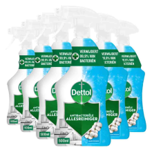 6X Dettol Power & Fresh Spray Katoenfris Allesreiniger 500 ml
