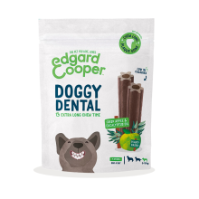 Edgard & Cooper 4x Edgard & Cooper Doggy Dental Sticks Small Appel   Eucalyptusolie