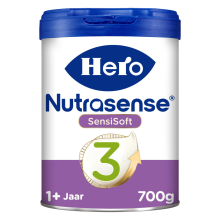 2X Hero Nutrasense SensiSoft 3 Peutermelk (12 24 mnd) 700 gr