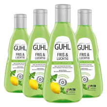 4X Guhl Shampoo Fris & Luchtig 250 ml