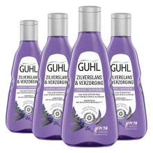 4X Guhl Zilverglans & Verzorging Shampoo 250 ml