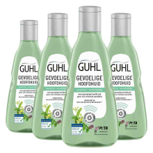 4X Guhl Shampoo Gevoelige Hoofdhuid 250 ml