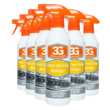 6X 3G Professioneel Roestvrijstaal Reiniger 500 ml