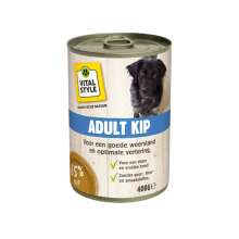 Vitalstyle Hondenvoer Nat Kip 400 gr