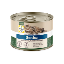 12X Vitalstyle Kattenvoer Blik Senior 200 gr