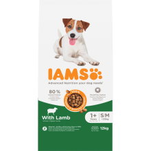 IAMS Dog Adult Small   Medium Lam 12 kg
