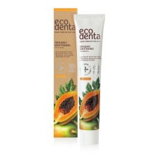 3X Ecodenta Tandpasta Organic Whitening Papaja 75 ml