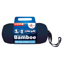 2X Lucovitaal Bamboe Nek Kussen Blauw