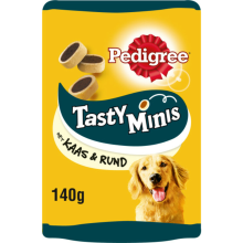 Pedigree Tasty Hondensnacks Minis Cheesy Bites 140 gr