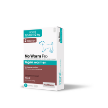 Exil No Worm Pro Ontworming Tabletten Hond en Puppy vanaf 0,5 kg 2 tabletten