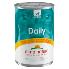 24X Almo Nature Daily Menu Hondenvoer Nat Kip 400 gr