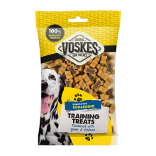 14X Voskes Hondensnacks Training Wild en Kip 200 gr