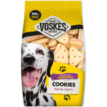 12X Voskes Hondensnacks Merg Hartjes 400 gr