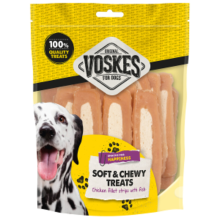 10X Voskes Hondensnacks Kip Filet Vis 400 gr