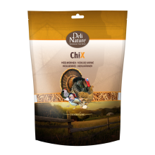 8X Deli Nature Chix Meelwormen 500 gr