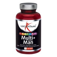 2+3 Gratis: Lucovitaal Multi + Compleet Man 120 tabletten
