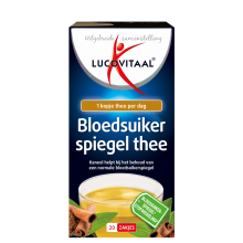6X Lucovitaal Bloedsuikerspiegel Thee 20 zakjes