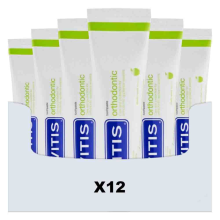 12X Vitis Tandpasta Orthodontic 75 ml