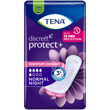 6X TENA Discreet Normal Night 20 stuks