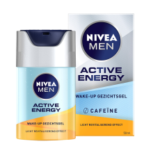 3X NIVEA Men Wake up Gezichtsgel Active Energy 50 ml