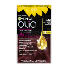 6X Garnier Olia Permanente Crèmekleuring 4.62 Donker Granaatrood