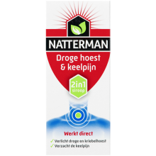 2X Natterman Droge Hoest en Keelpijn 150 ml
