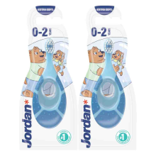 2X Jordan Tandenborstel Step 1 (0 2 jaar)