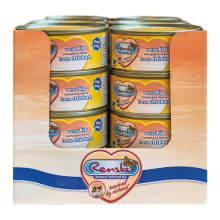 Onlinedierenspeciaalzaak 24x Renske Paté Kattenvoer Nat Kip 70 gr