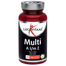 2+3 Gratis: Lucovitaal Multi A Z 60 tabletten