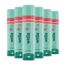 6X Wella Haarspray Extra Strong 400 ml