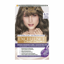 2X L'Oréal Excellence Cool Crème Permanente Crèmekleuring 6.11   Ultra As Donkerblond