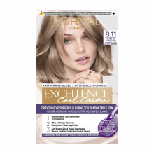 2X L'Oréal Excellence Cool Crème Permanente Crèmekleuring 8.11   Ultra As Lichtblond