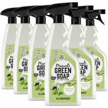 6X Marcel's Green Soap Allesreiniger Spray Basilicum & Vetiver Gras 500 ml