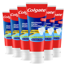 Jumbo 6x Colgate Tandpasta Maximum Caries Protection 75 ml