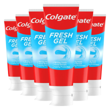 6X Colgate Tandpasta Fresh Gel 75 ml